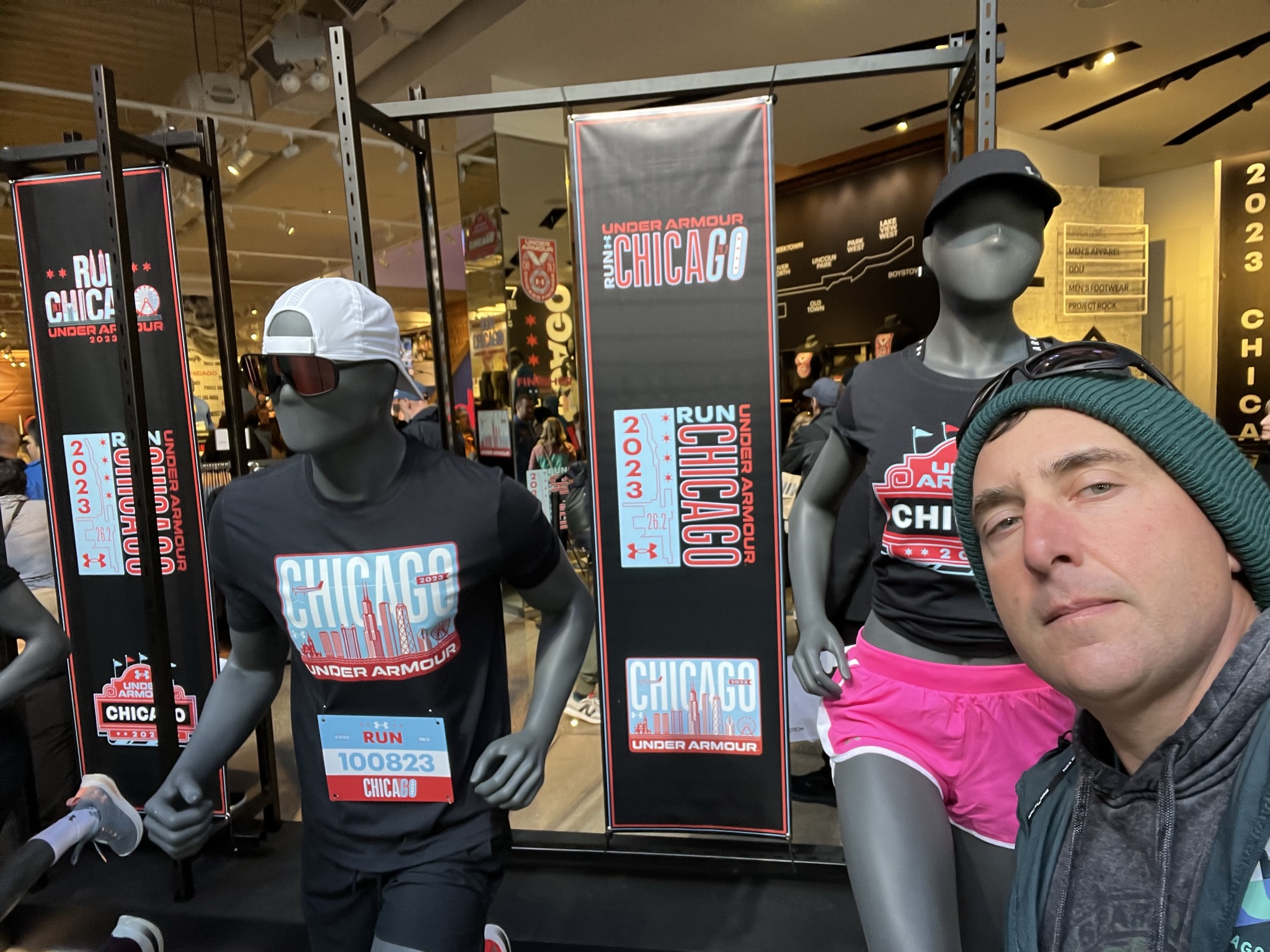 Todd and Melinda Wolfe at Bank of America Chicago Marathon