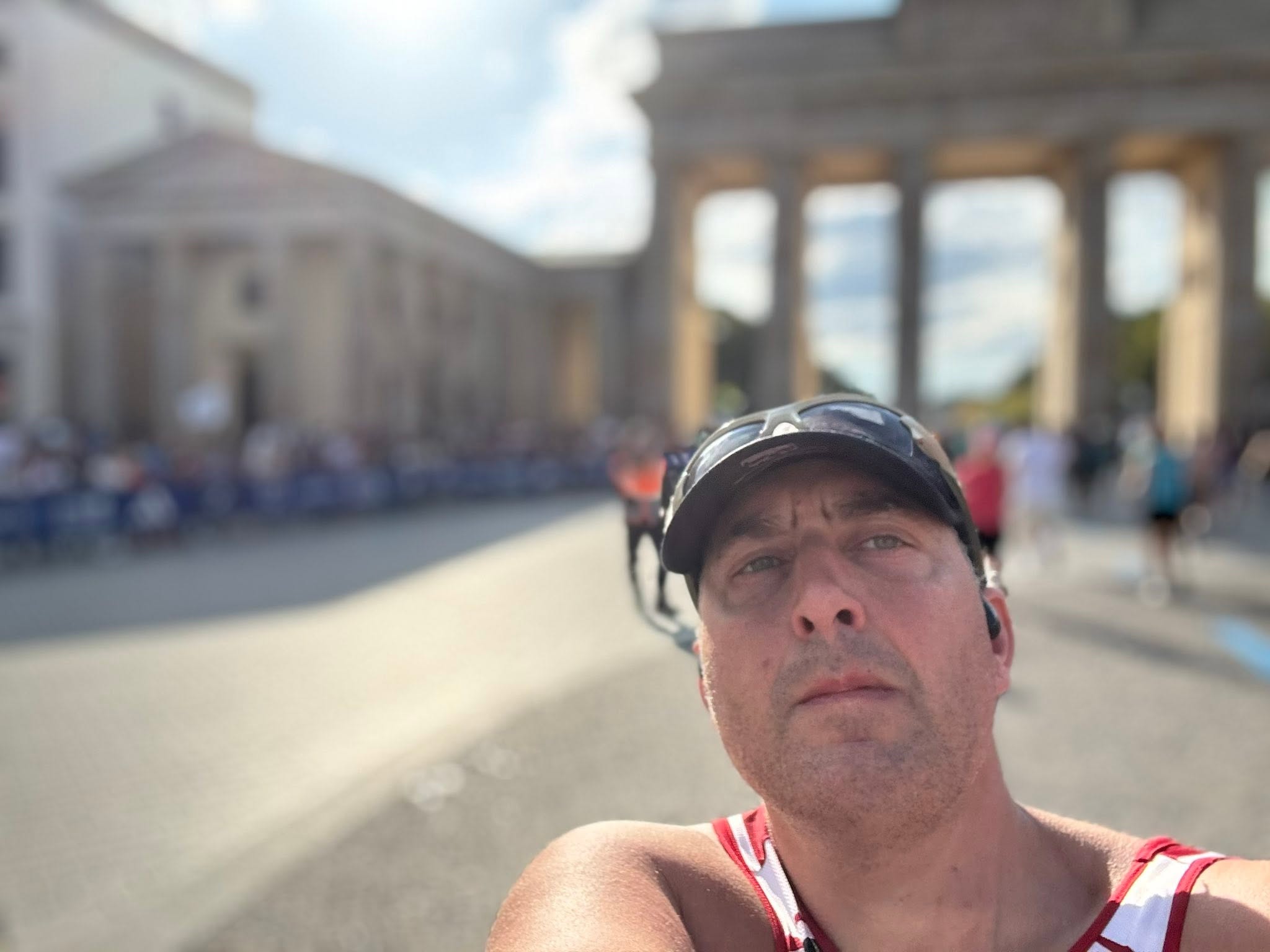 Todd and Melinda Wolfe at Berlin Marathon